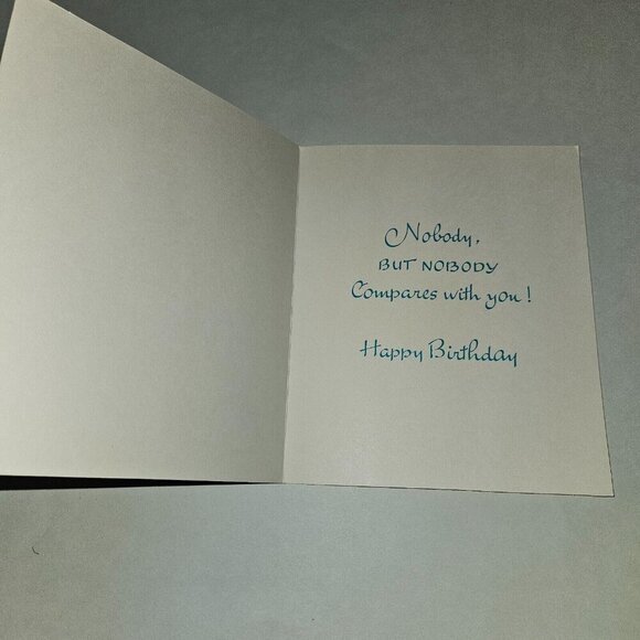 3 VTG Happy Birthday Greeting Cards Lot Floral Lake Birds Puppies NEVER USED - Picture 5 of 10